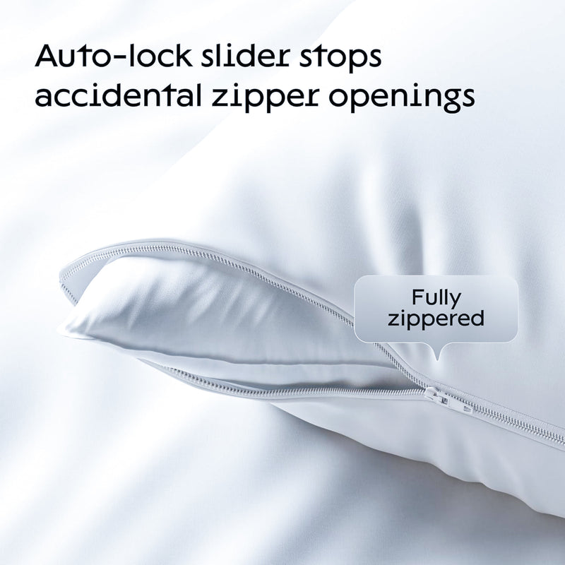 Luxury Waterproof Zippered Pillow Protector