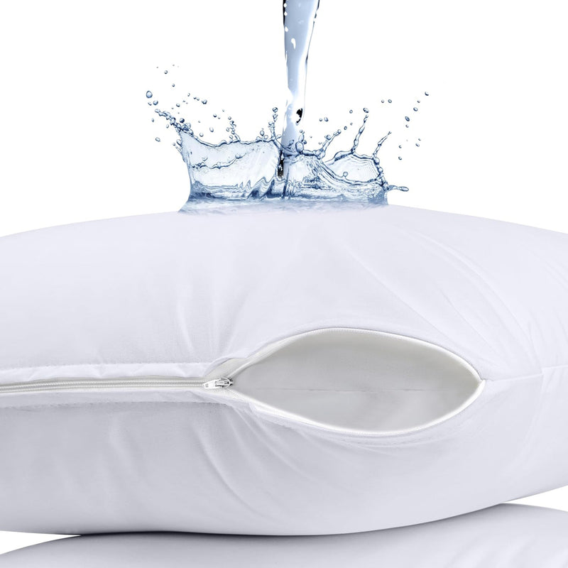 Luxury Waterproof Zippered Pillow Protector